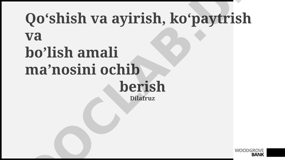 Arifmetik amallar ustunligi va matematik hisob-kitoblar
