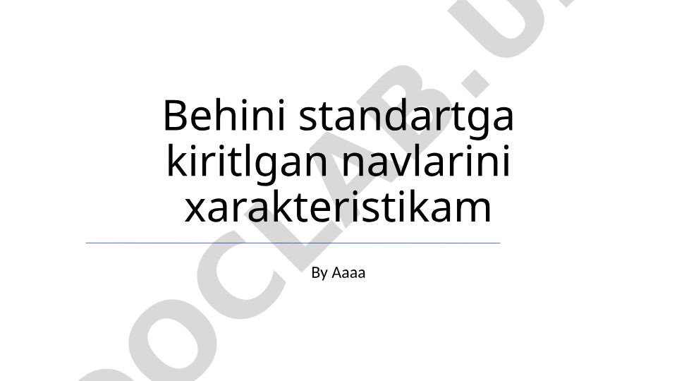 Quyoshgul navlarini standartlashtirish va xususiyatlari