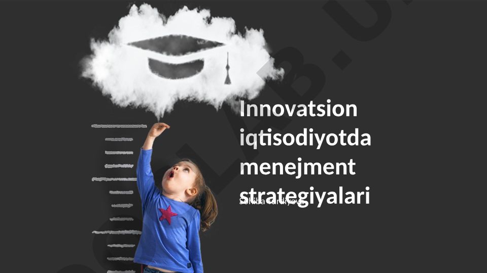 Innovatsion iqtisodiyotda menejment strategiyalari