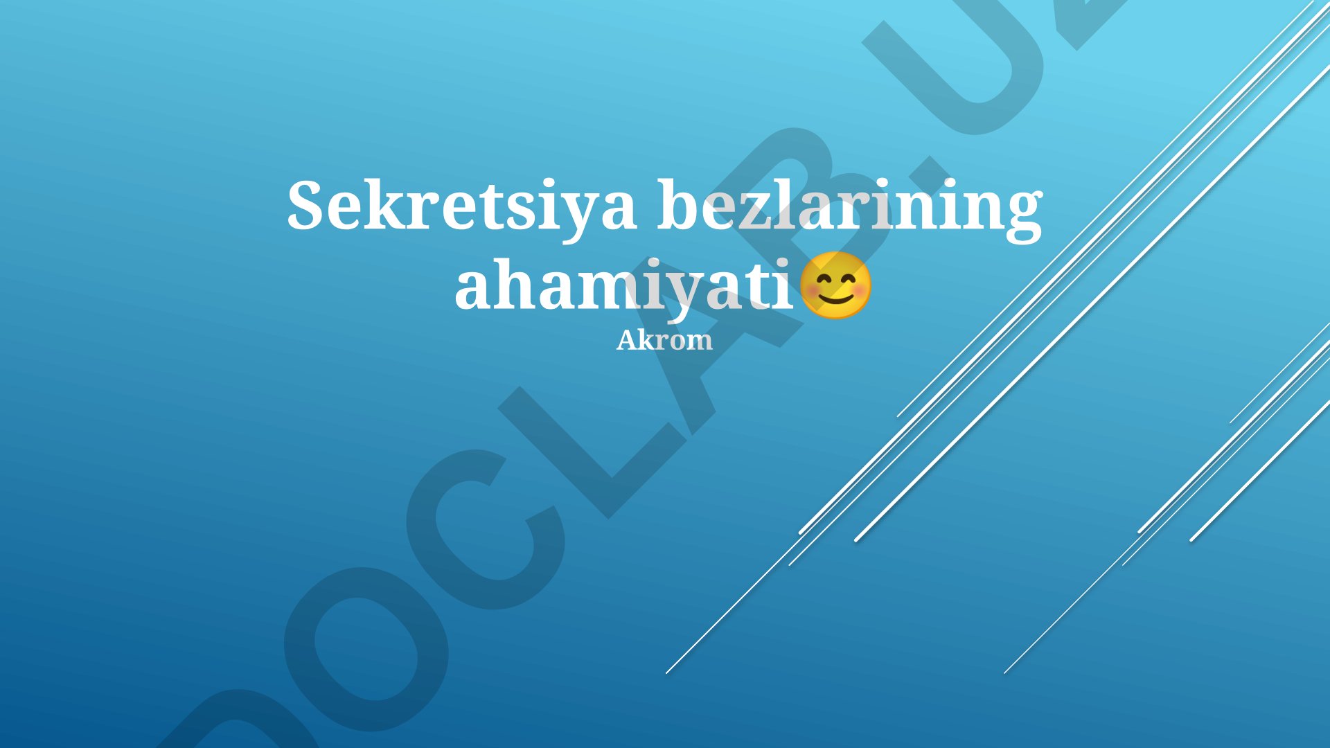 Sekretsiya bezlarining ahamiyati va immunitet tizimidagi roli