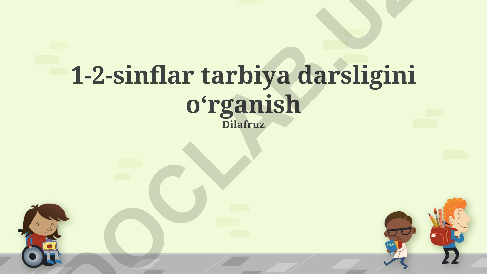Birinchi va ikkinchi sinf o'quv dasturlarini taqqoslash