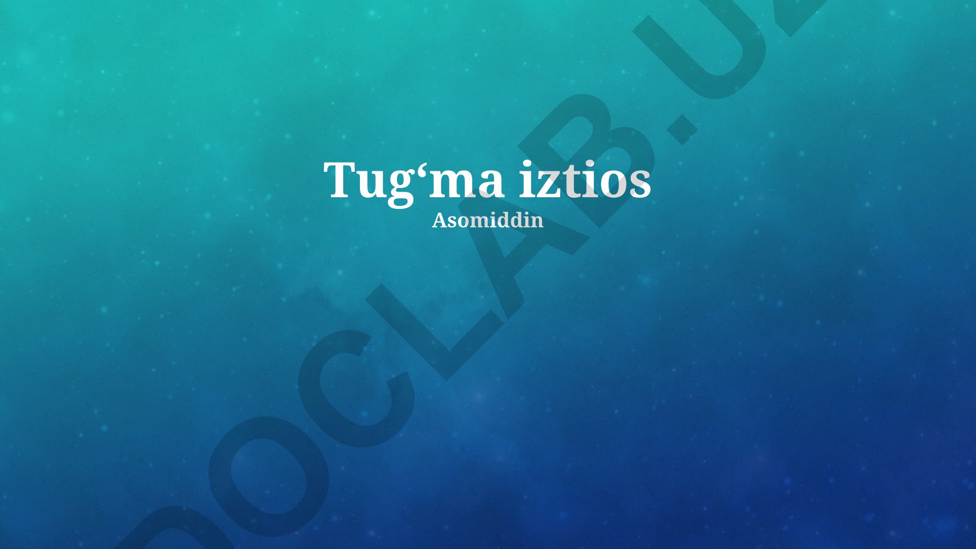 Tugʻma iztios kasalligi: sabablari, turlari va davolash usullari