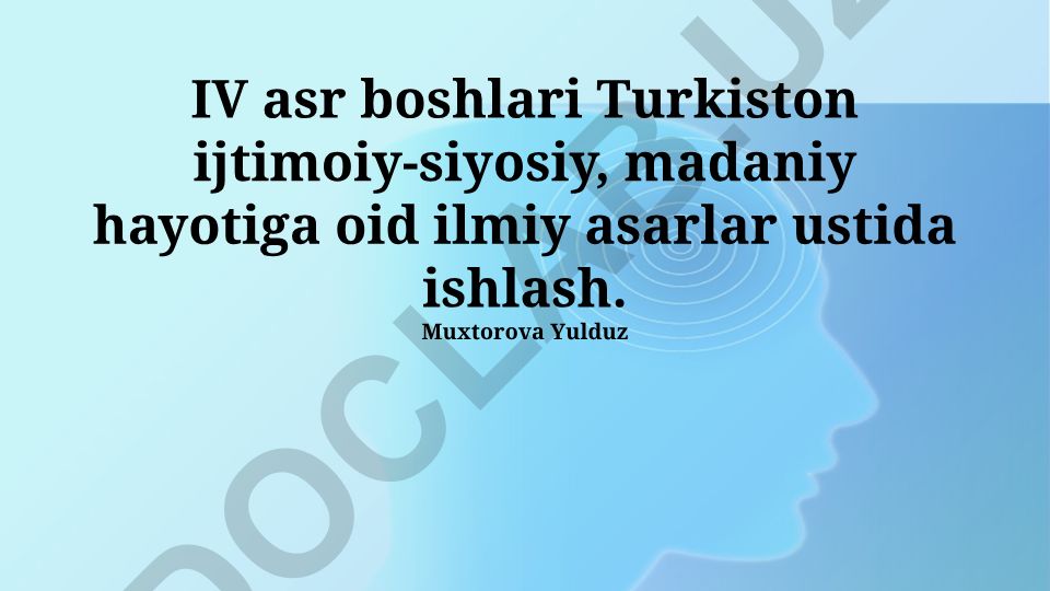 Turkistonning 1920-yillardagi ijtimoiy-siyosiy va madaniy hayoti