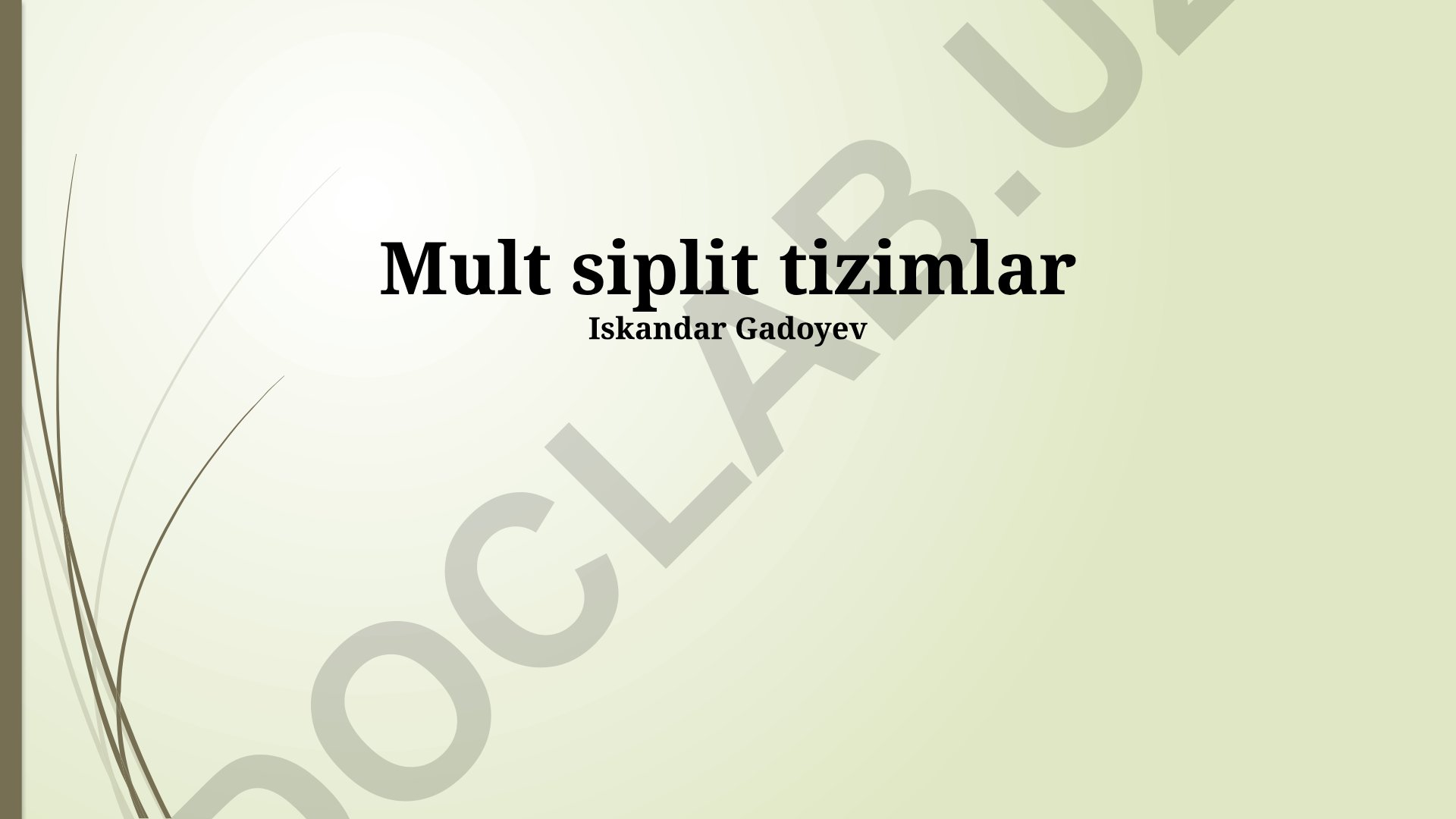 Mult split tizimlar: qoʻllanilishi, afzalliklari va kelajak istiqbollari