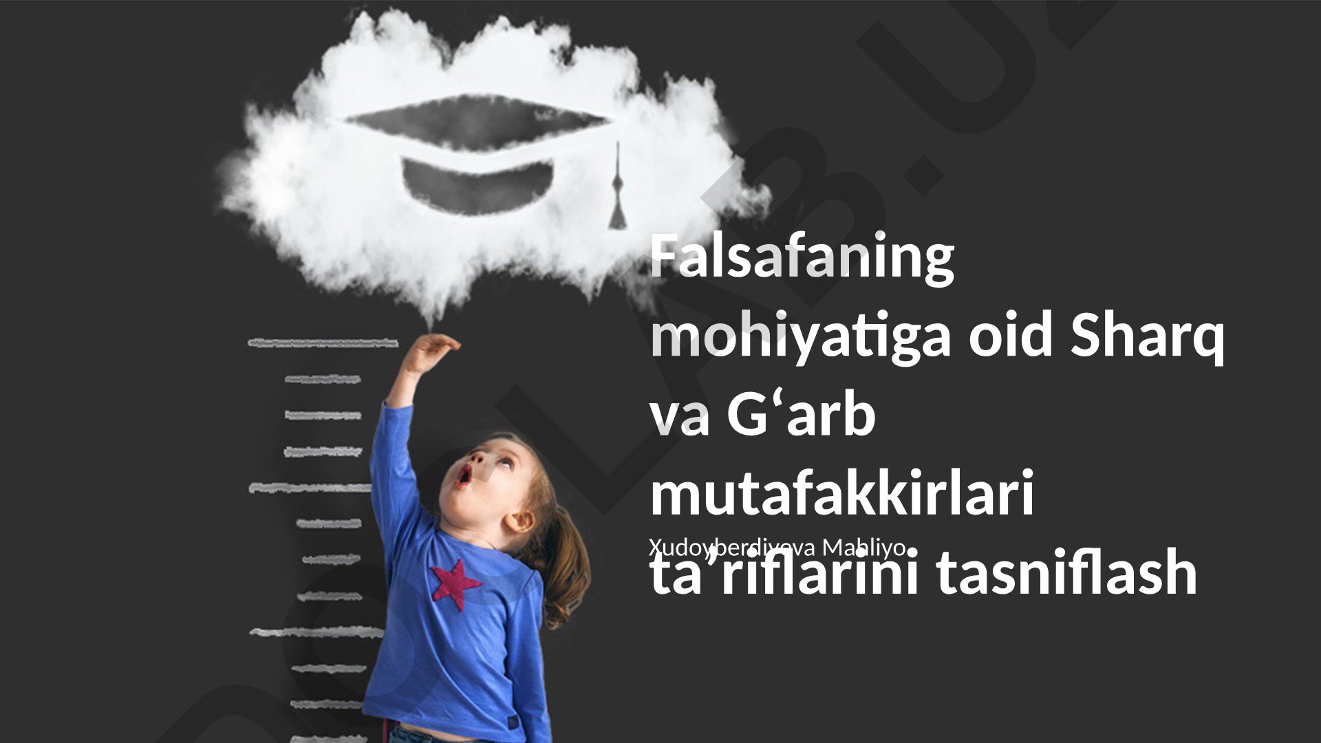 Sharq va G'arb mutafakkirlarining falsafa mohiyati ta'riflari tasnifi