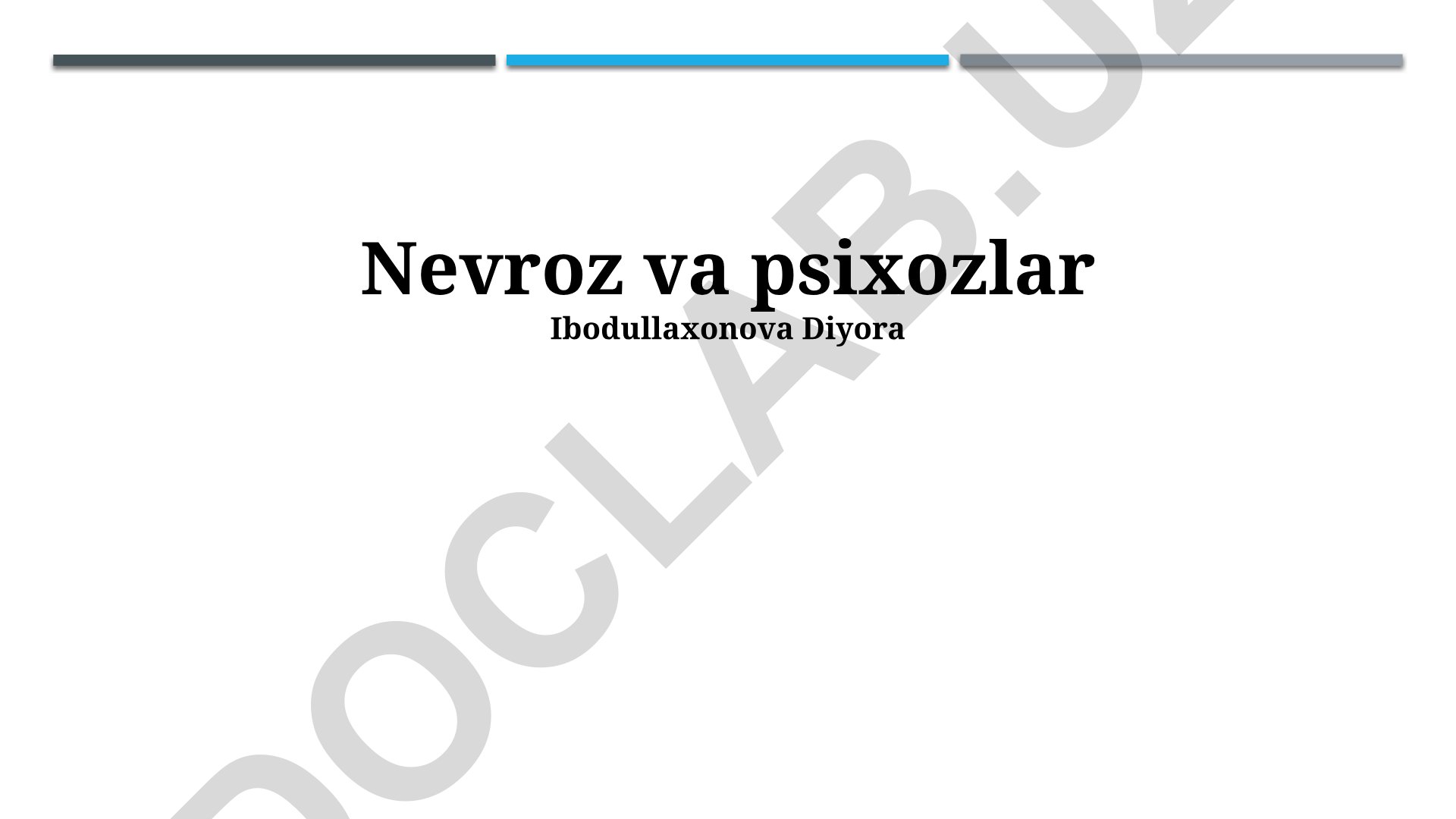Nevroz va psixozlar: turlari, farqlari va himoya choralari