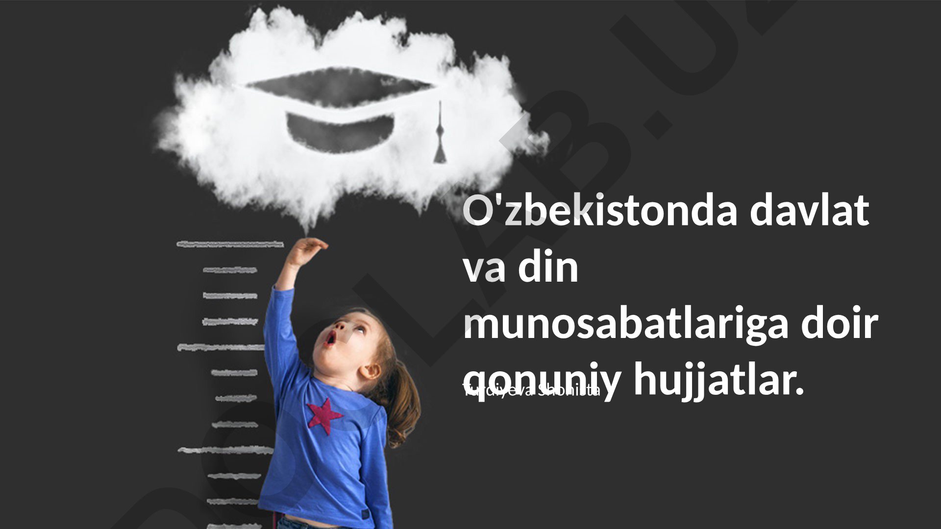 O'zbekistonda davlat va din munosabatlariga doir qonuniy hujjatlar