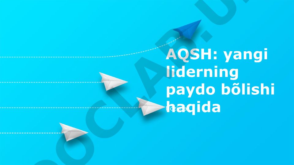 AQShda yangi liderning paydo boʻlishi va 2024 yilgi prezidentlik saylovlari