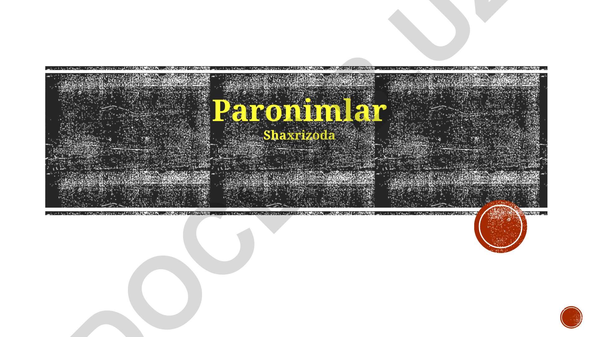 Paronimlar va ularning to'g'ri qo'llanilishi