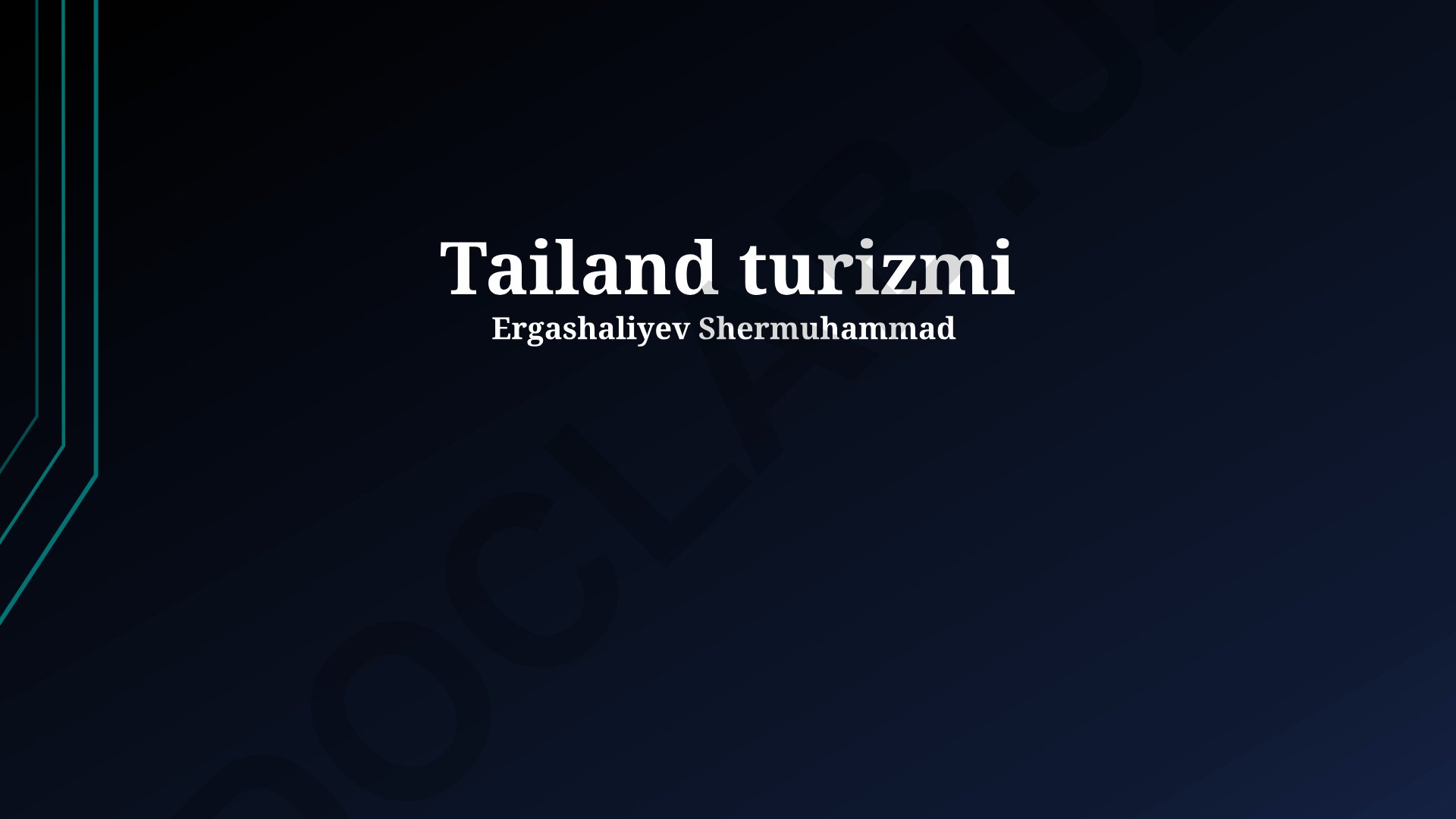 Tailand turizmi: tahdidlar, imkoniyatlar va sayyohlik maskanlari