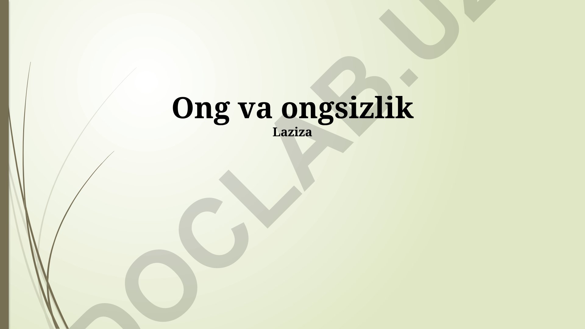 Mavjudlik va mavjud emaslik falsafasi