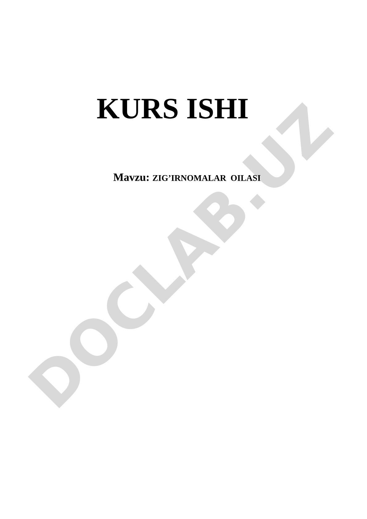 Zig'irnamolar oilasi
