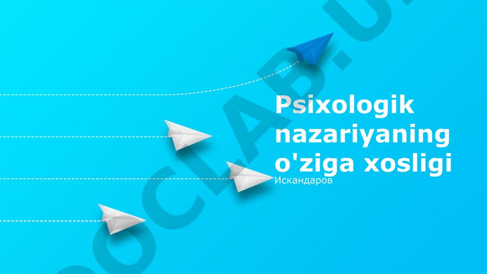 Psixologik nazariyalarning amaliy qo'llanilishi va nazariyalararo farqlar