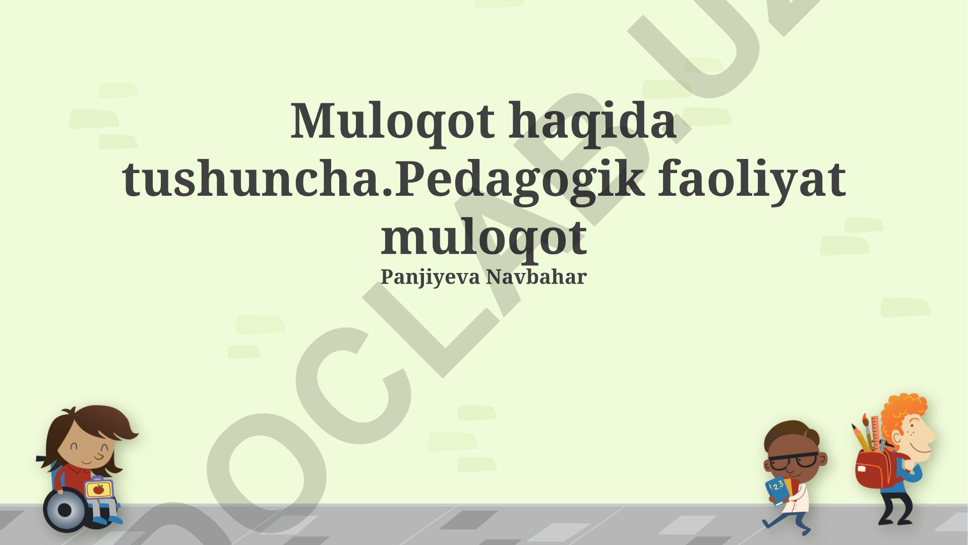Pedagogik faoliyatda muloqot va aloqa samaradorligi