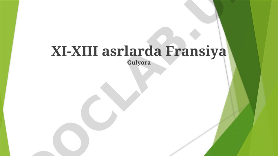 XI-XIII asrlarda Fransiya tarixi: Feodal jamiyat, Salib yurishlari va Kapetianlar