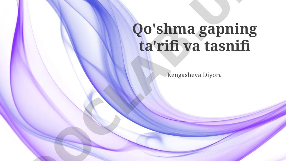 Murakkab qo'shma gaplarning ta'rifi, turlari va tahlili