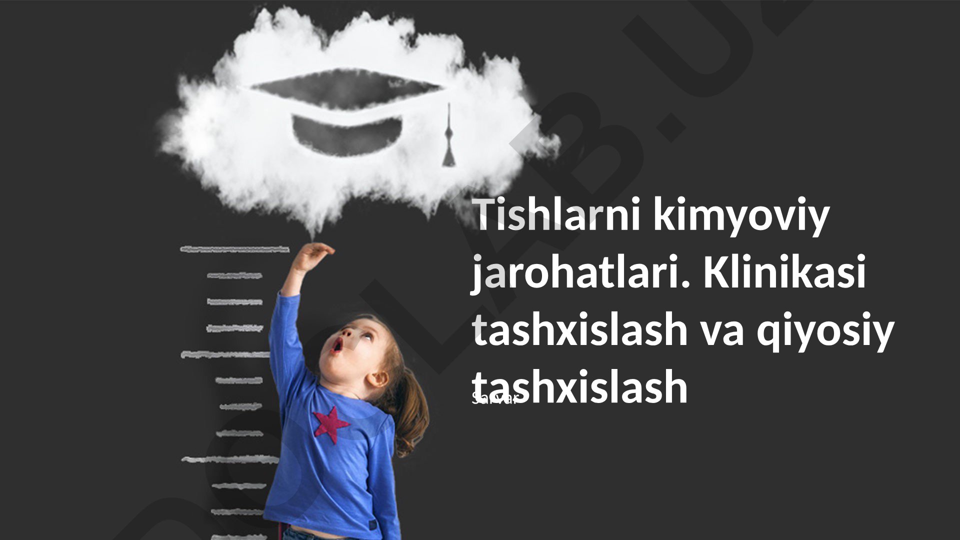 Tishlarni kimyoviy jarohatlari: klinikasi, tashxislash va davolash