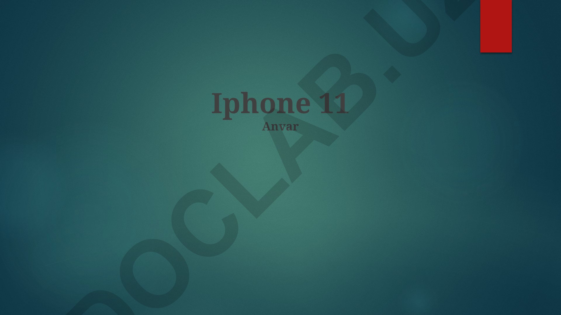 iPhone 11 xususiyatlari, afzalliklari va kamchiliklari