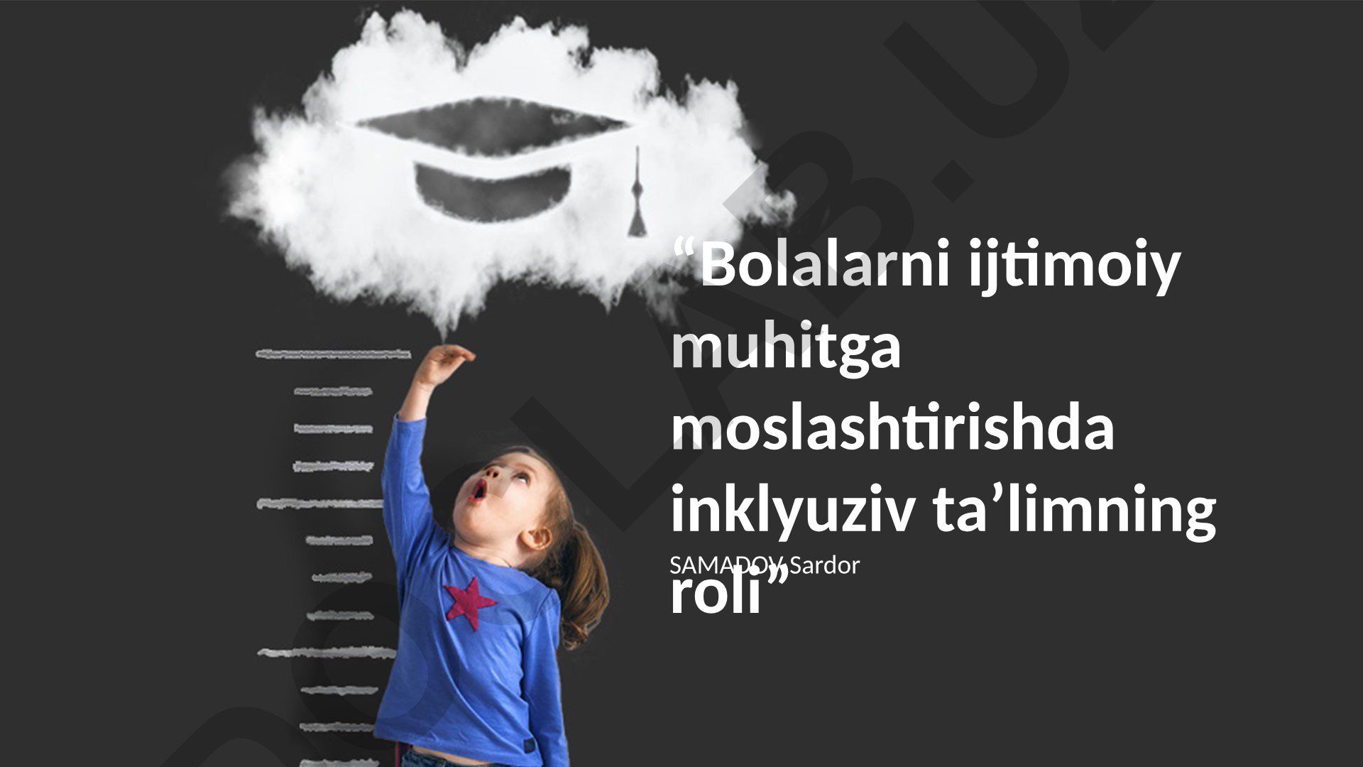 Bolalarni ijtimoiy muhitga moslashtirishda inklyuziv ta’limning roli