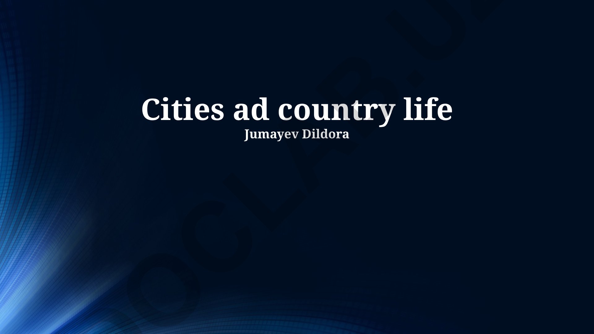 City vs Country Living: Social Dynamics and Environmental Impact