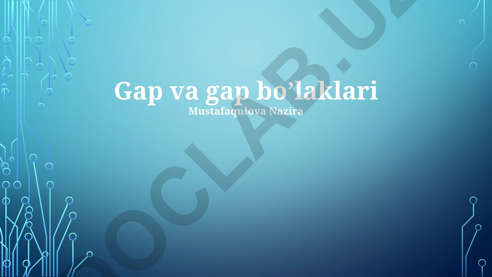 Bo'shliqlar va Segmentlarni Yechish Strategiyasi