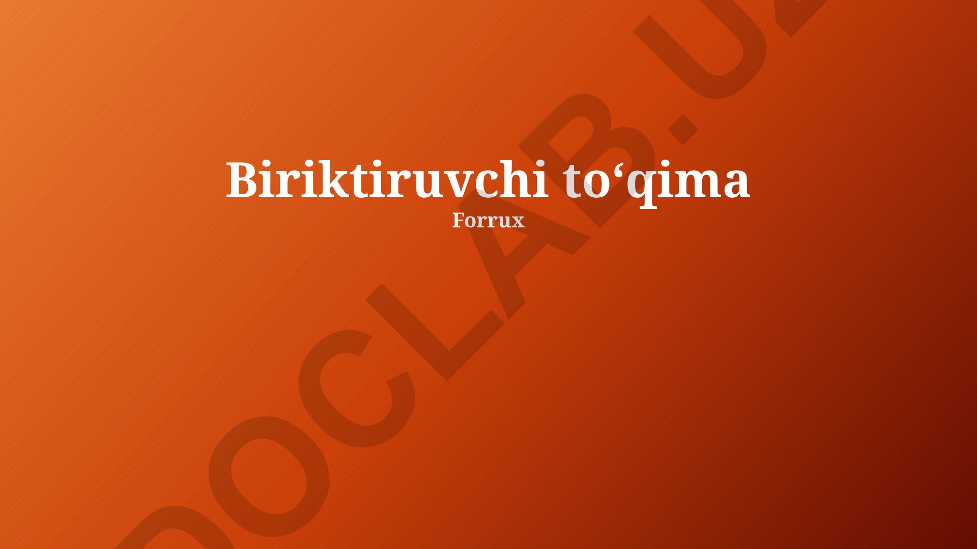 Bog'lovchi to'qimalarning turlari, tuzilishi va funktsiyalari