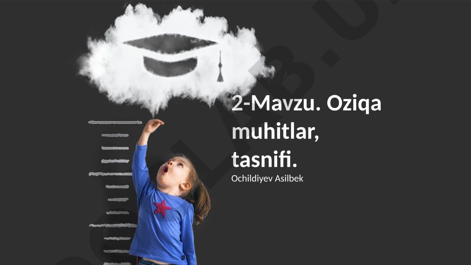 Oziqa muhitlar, tasnifi va tayyorlash