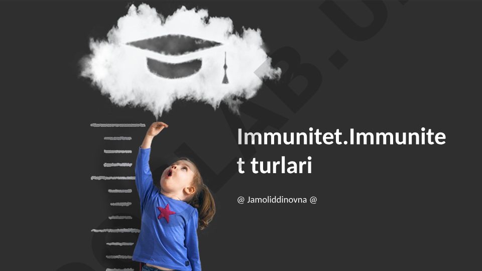 Immunitet turlari va mexanizmlari