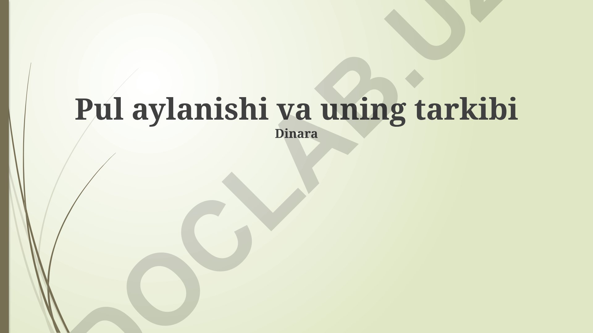 O'pka qon aylanishi tarkibi va fiziologiyasi