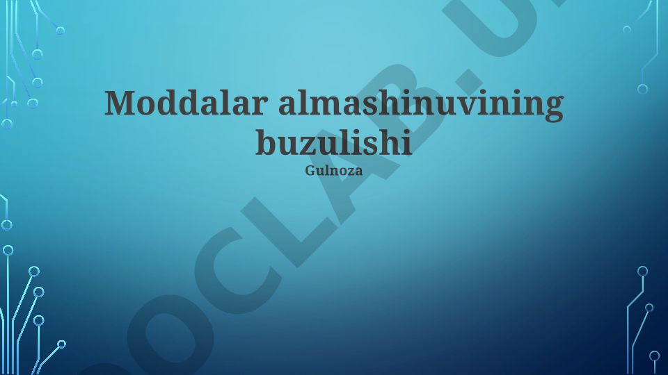 Moddalar almashinuvining buzulishi va valyuta beqarorligini boshqarish
