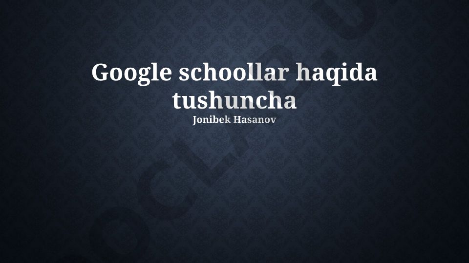 Google Classroomning asosiy xususiyatlari va foydalanish bo'yicha maslahatlar