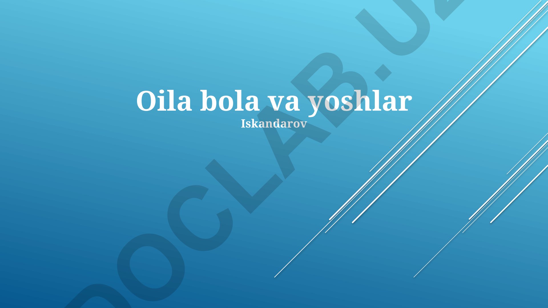 Neft sanoati va yoshlar: ta'sir, ta'lim va ijtimoiy mas'uliyat