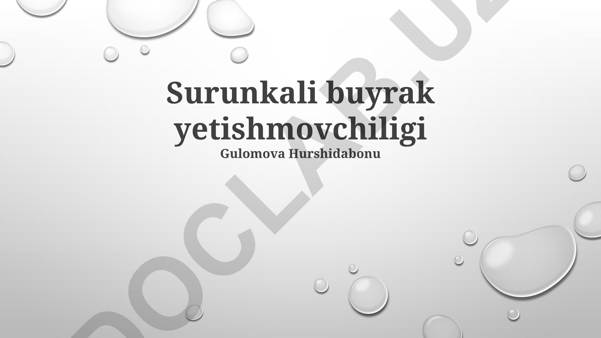 Surunkali buyrak yetishmovchiligi: sabablari, belgilari va davolash usullari