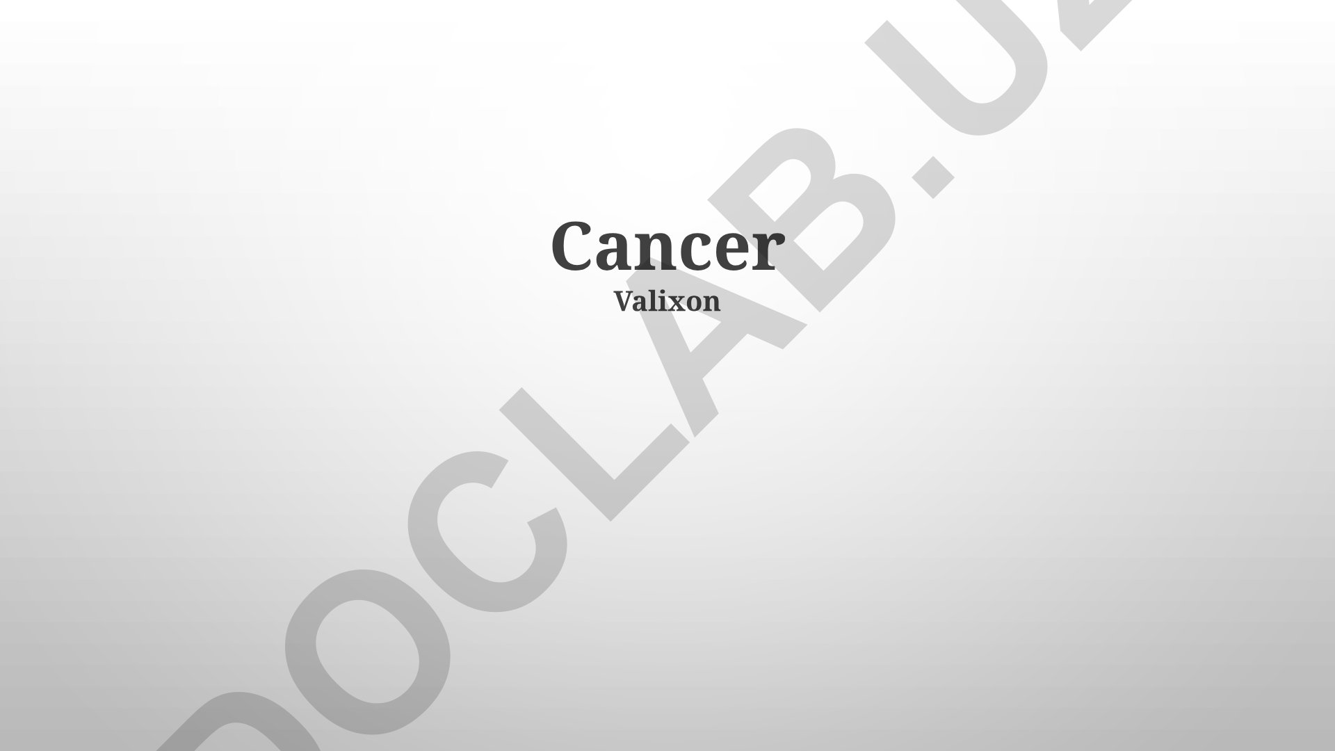 Cancer Prevention, Treatment Modalities and Types