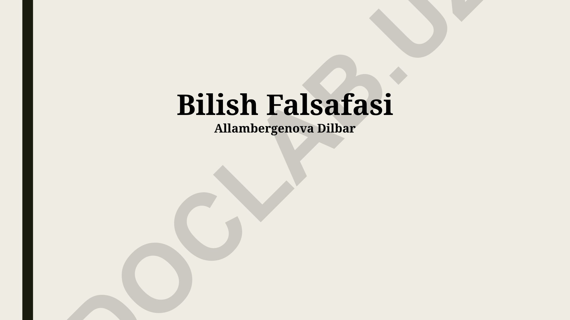 Ongning xususiyatlari, kelib chiqishi va mohiyati