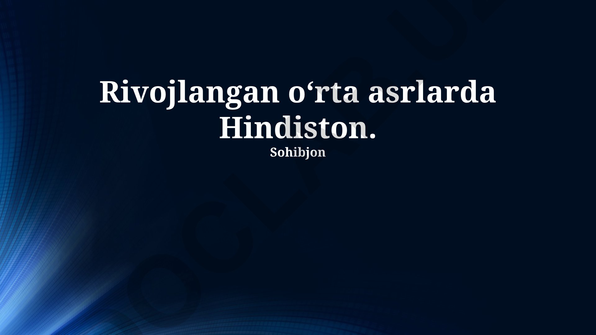 Rivojlangan O'rta Asrlar Hindistoni: Iqtisodiyot, Madaniyat va Siyosat