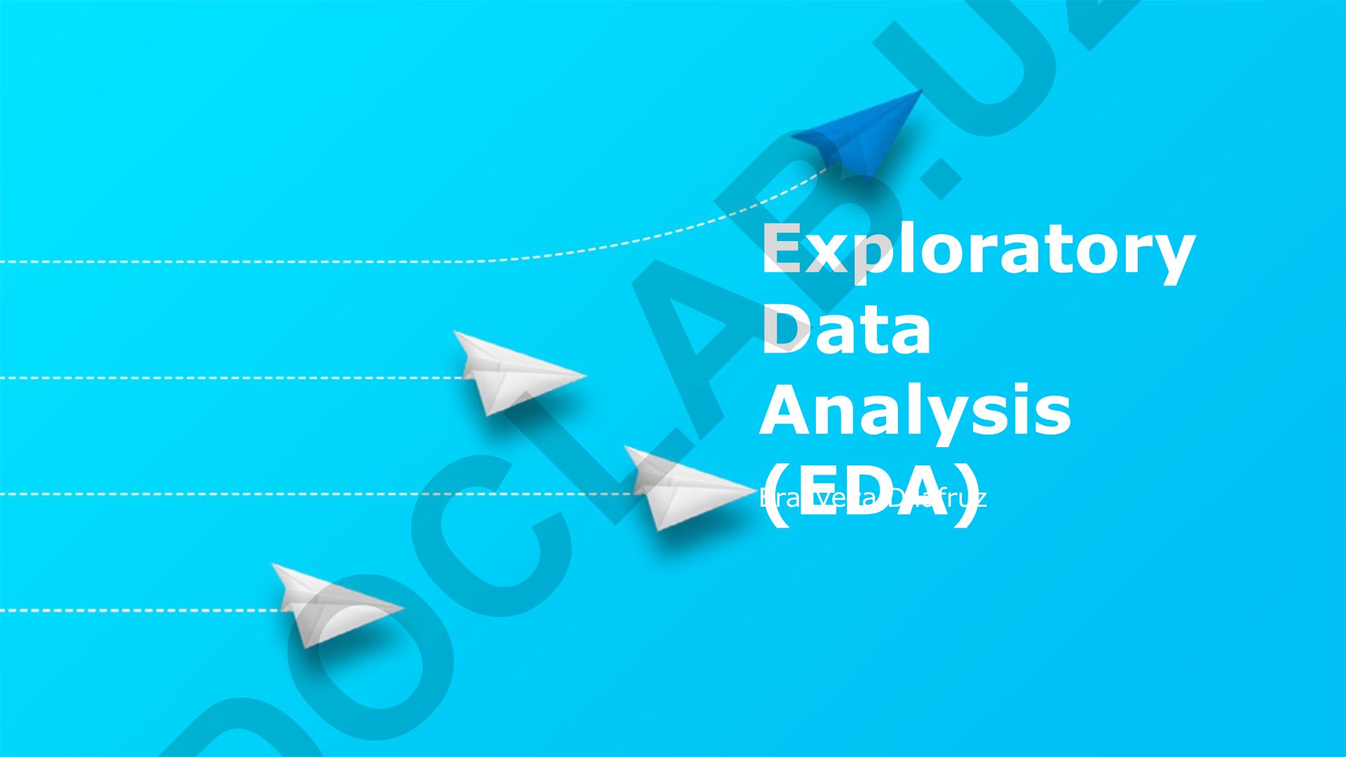 Exploratory Data Analysis (EDA) va ma'lumotlarni tayyorlash