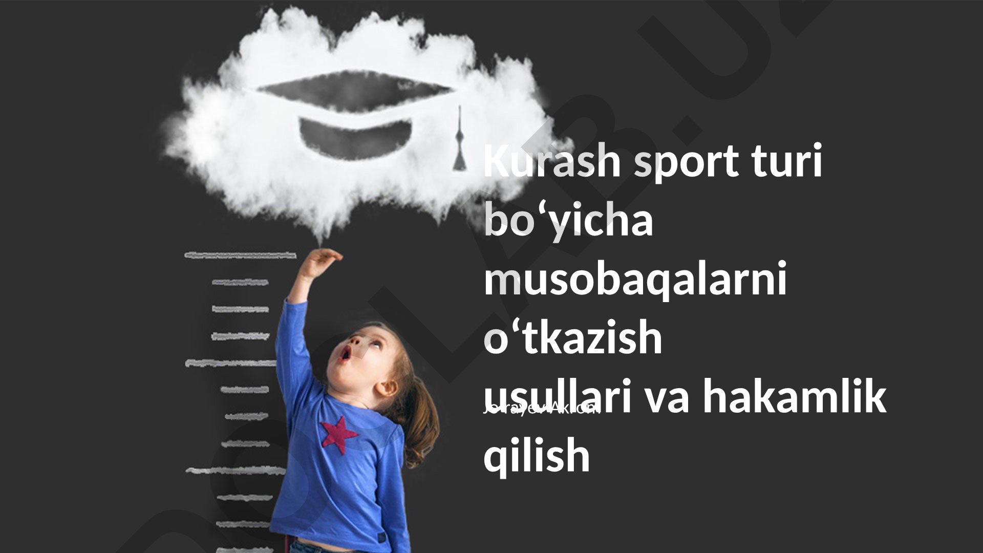 Kurash musobaqalarini o'tkazish usullari va hakamlik qilish