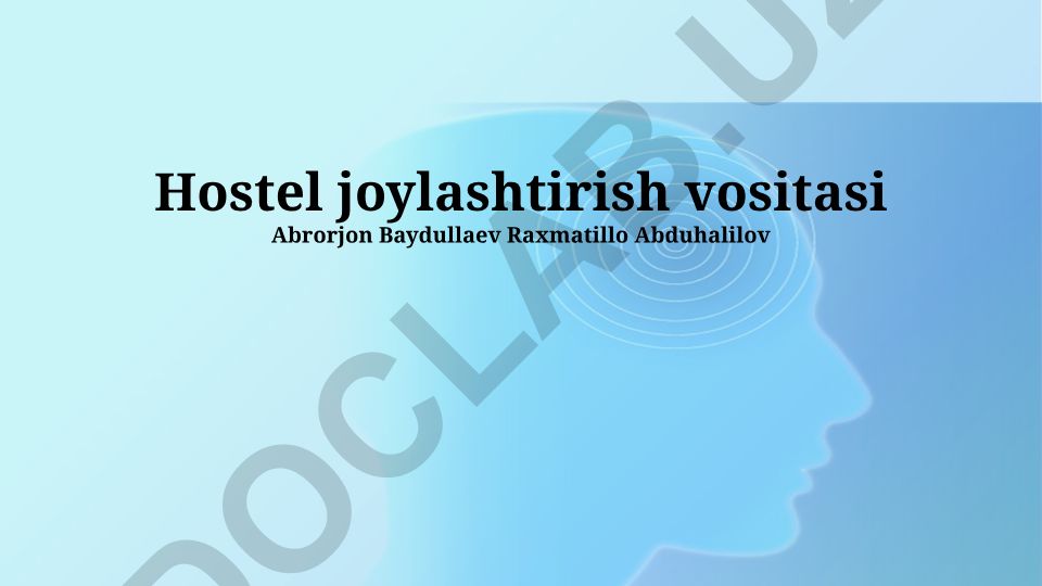 Yotoqxona joylashtirish platformasi imkoniyatlari va kelajak rejalari