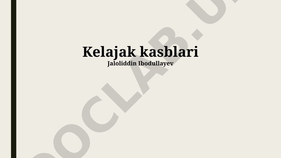 Kelajak kasblari: Kiberxavfsizlik va Blockchain mutaxassislari
