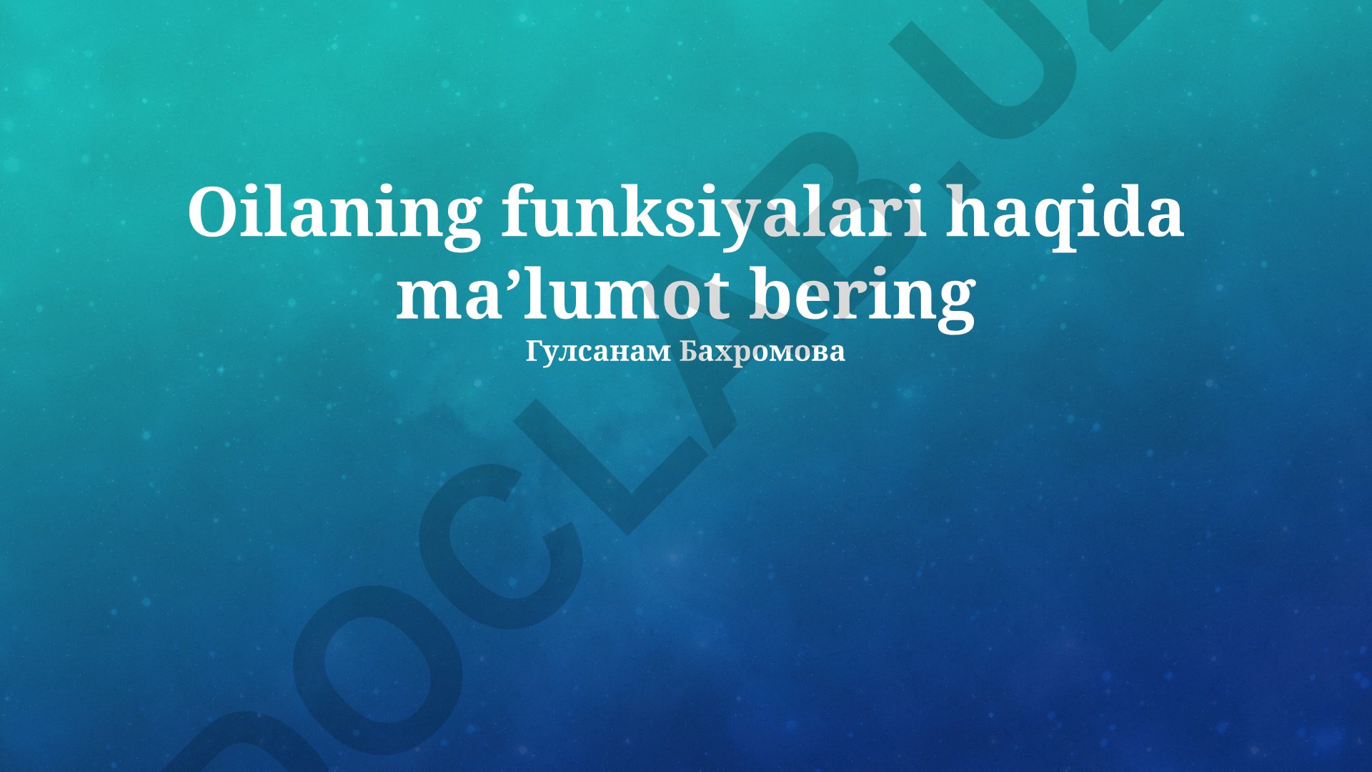 Neft kimyosi va uning sanoatdagi ahamiyati