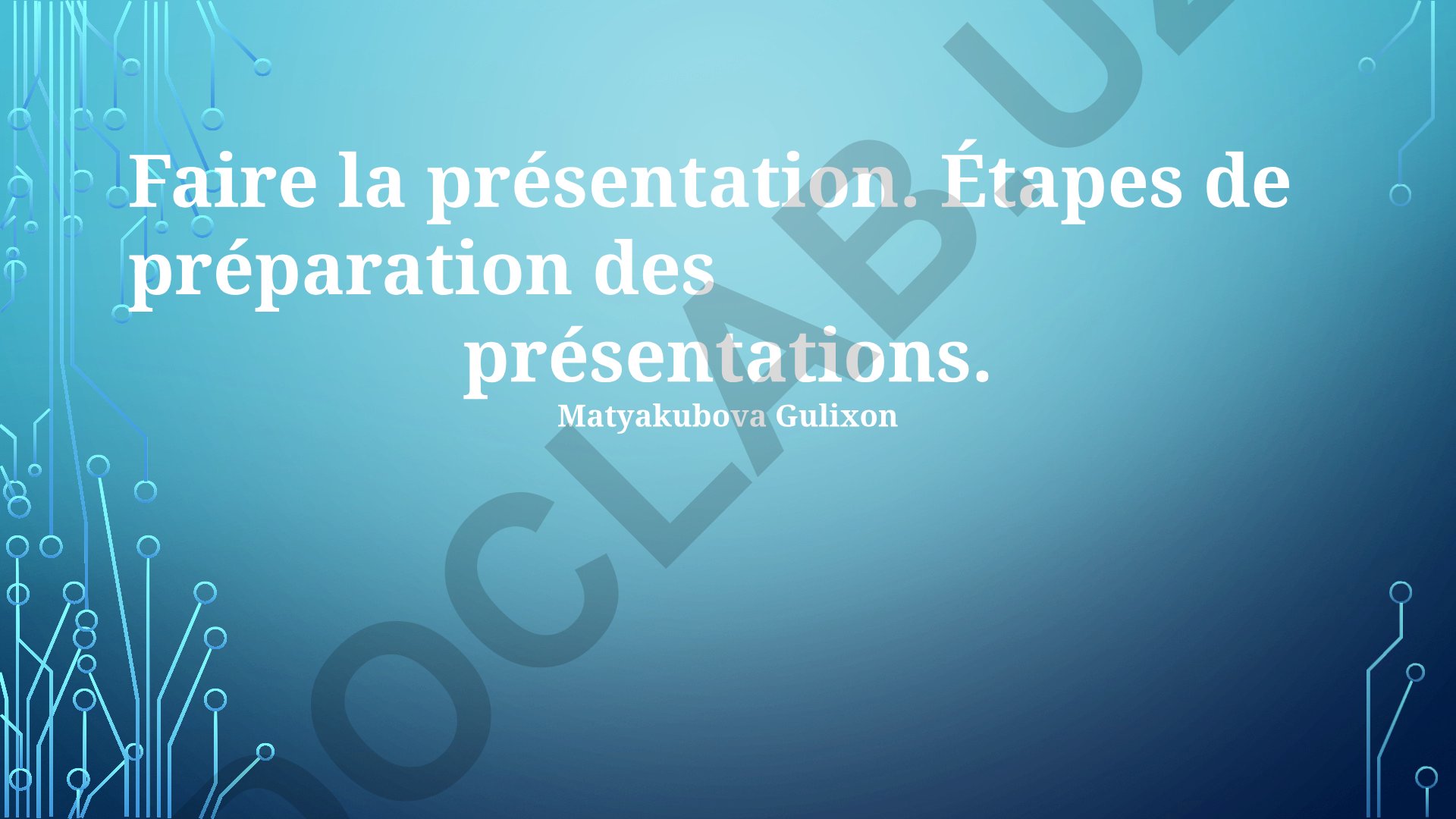 Présentation efficace : préparation, structuration et techniques