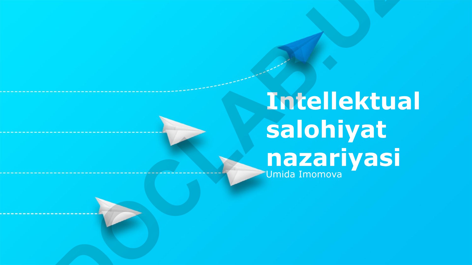 Intellektual salohiyat nazariyasi