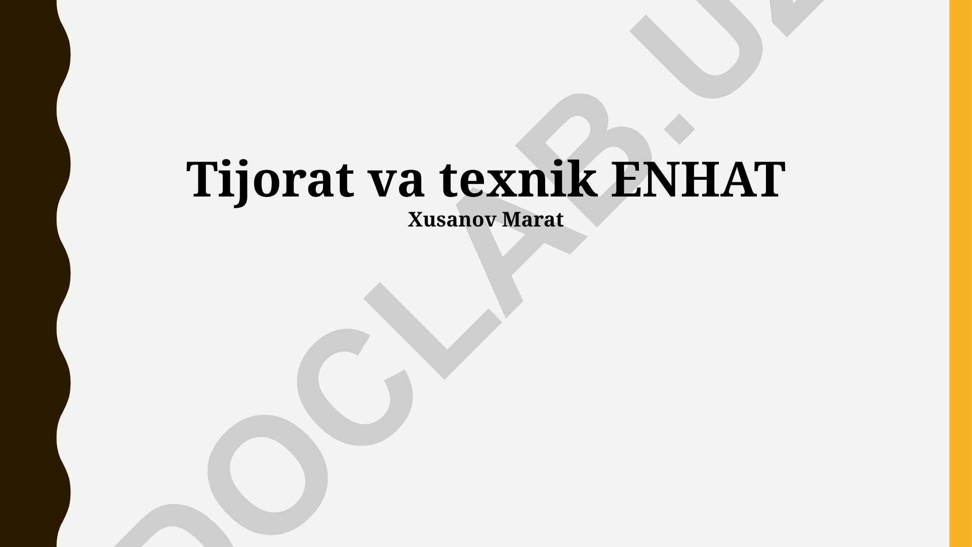 Bozor raqobatbardoshligi va texnik yaxshilanishlar