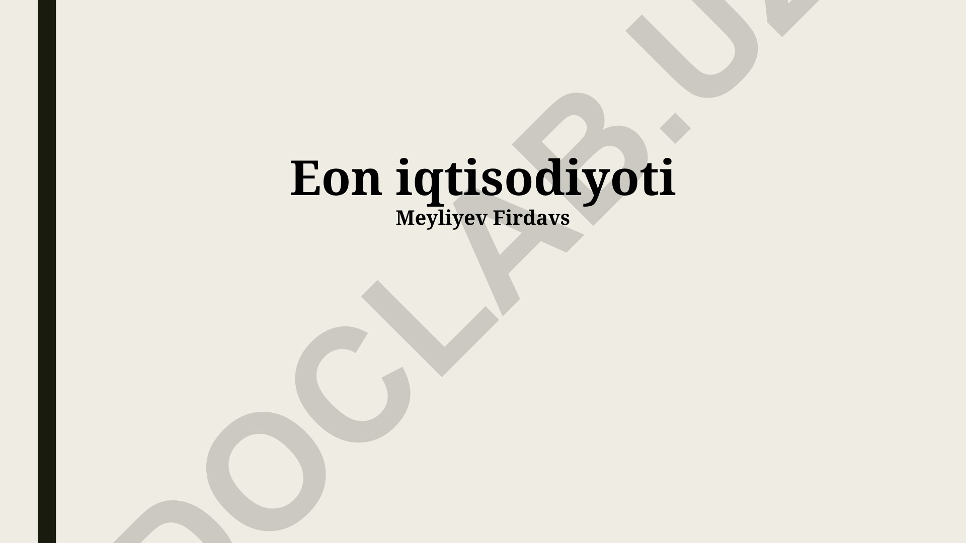 Iqtisodiy davrlar va ularning ta'siri