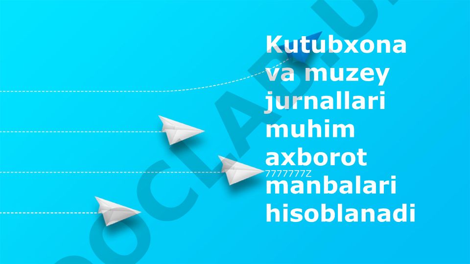 Kutubxona va muzey jurnallarining ilmiy muloqotdagi roli