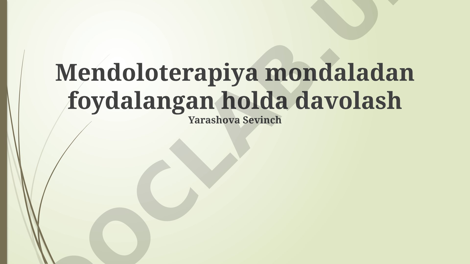 Mendoloterapiya: Mandalalar yordamida davolash