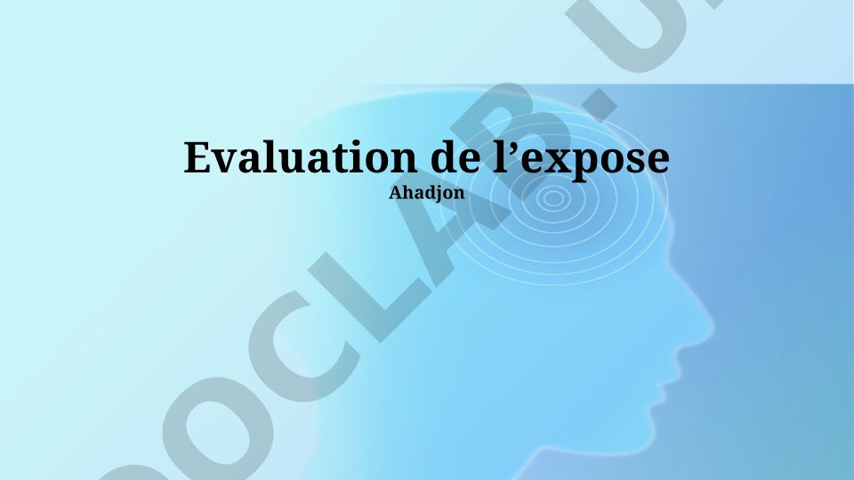Présentation évaluation : méthodes, critères et amélioration continue