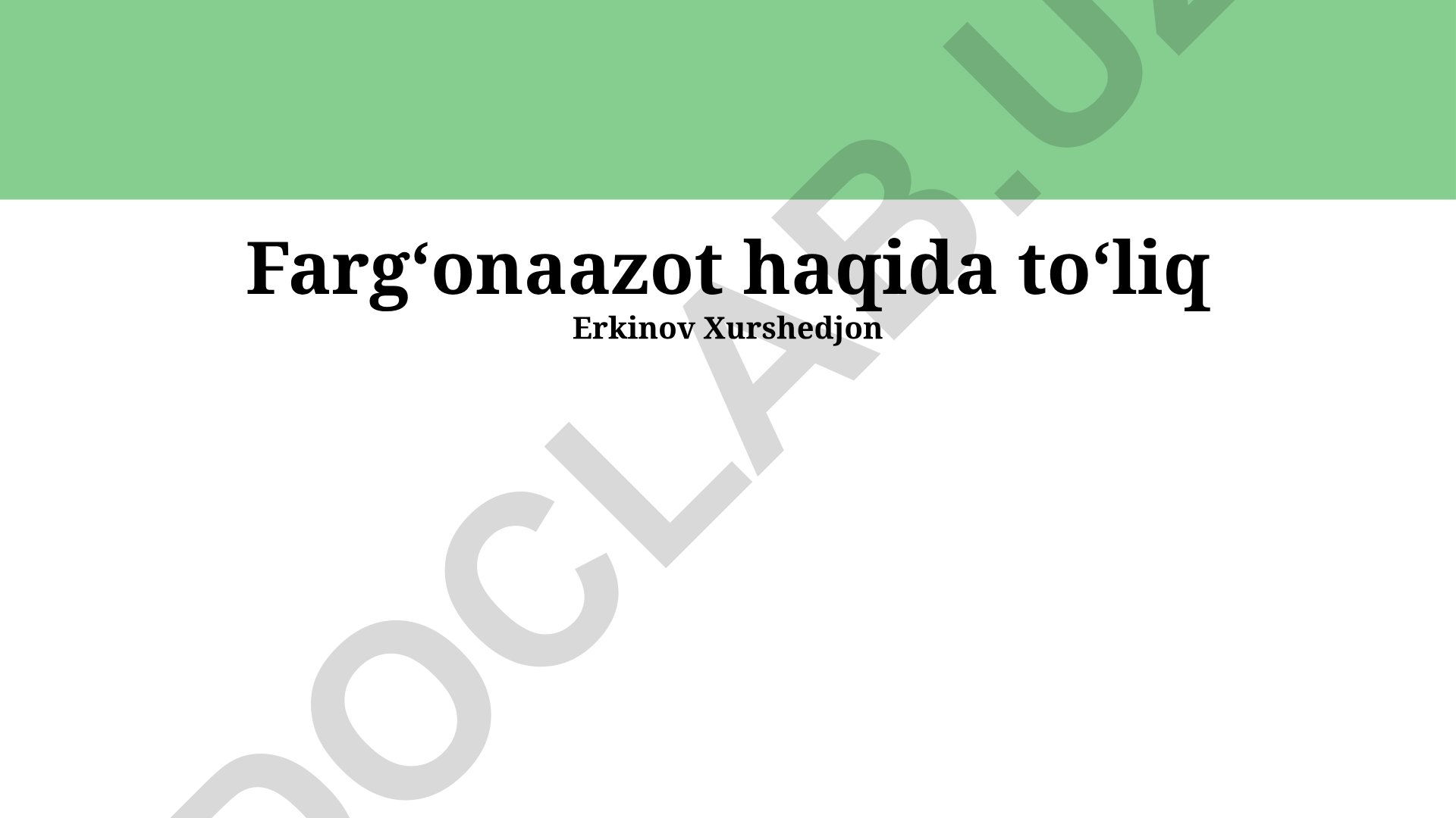 Fargʻonaazot zavodining ekologik taʼsiri va maʼlumotlar cheklanganligi
