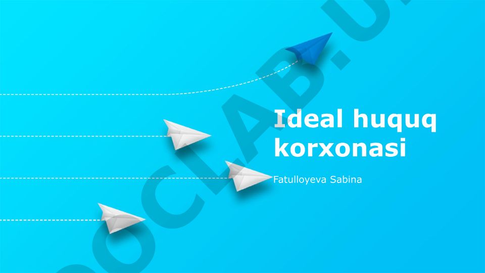 Ideal huquq korxonasi: Huquqiy shaxslarni tanlash va boshqarish